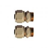 Затискні гайки PEX (16x2) x GZ 1/2" (2 шт)