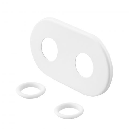 Подвійна маскувальна накладка 50мм (Заокругленна)