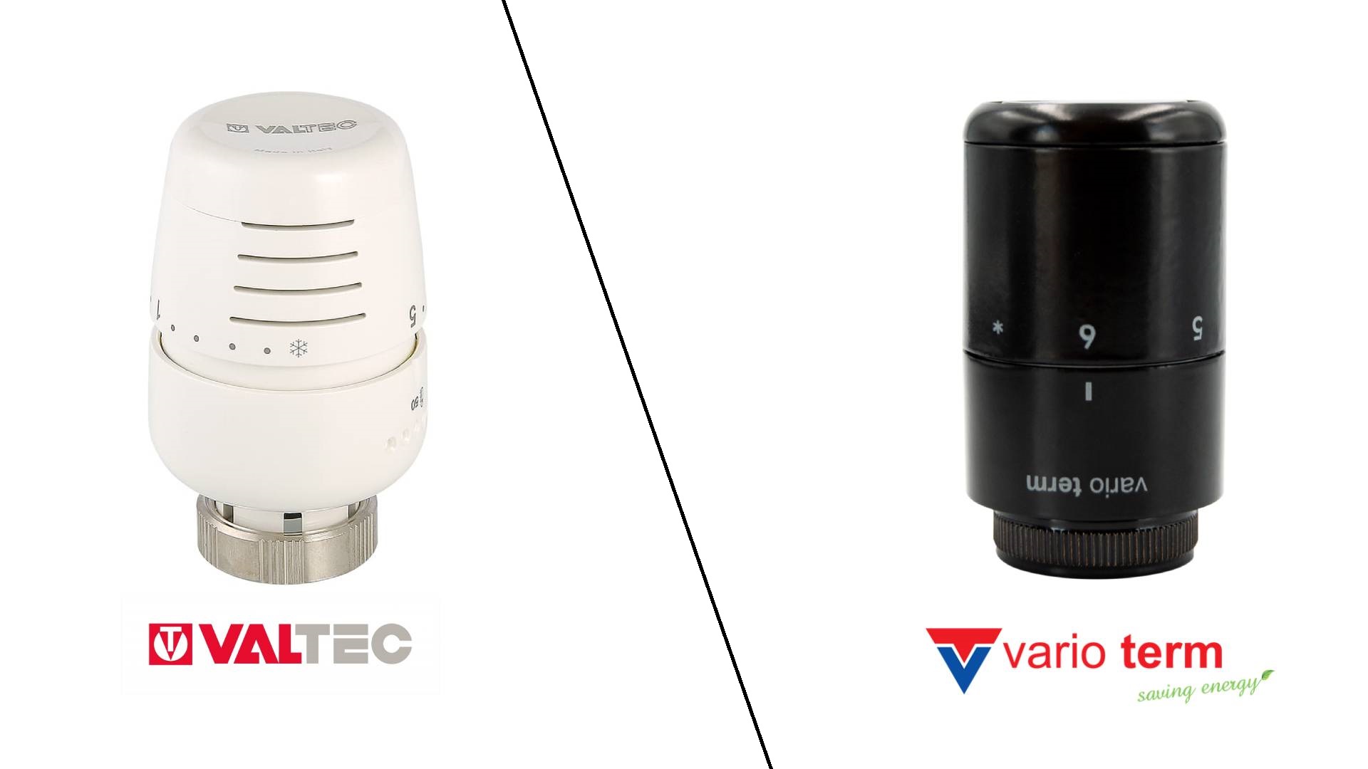 Порівняння термоголовок Valtec та VarioTerm