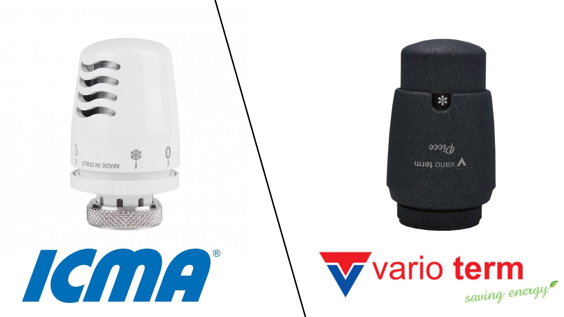 Порівняння термоголовок Icma та VarioTerm